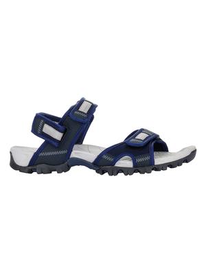 blue synthetic & mesh slip on sandals - 16993184 - Standard Image - 2