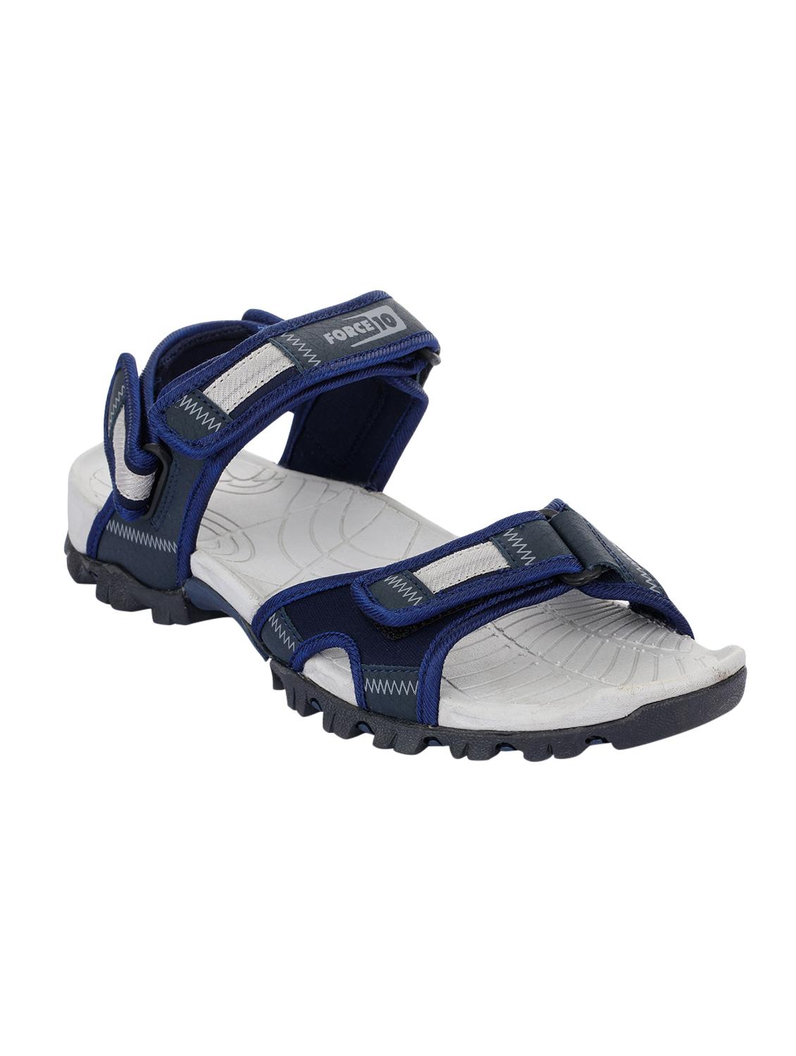 blue synthetic & mesh slip on sandals - 16993184 - Zoom Image - 1