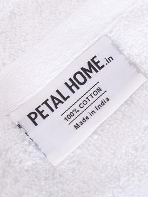 red cording white bath towel - 16993291 - Standard Image - 2