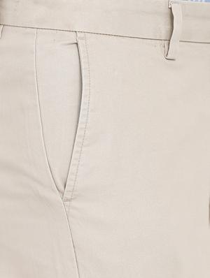 beige solid chinos - 16993550 - Standard Image - 5