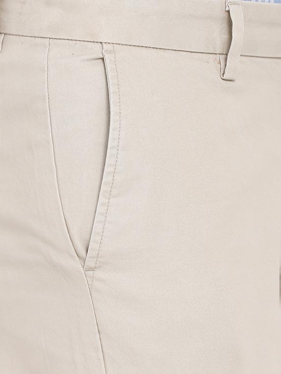 beige solid chinos - 16993550 - Zoom Image - 5