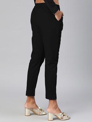 mid rise flat front trouser - 16993607 - Standard Image - 3