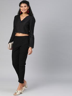mid rise flat front trouser - 16993607 - Standard Image - 4