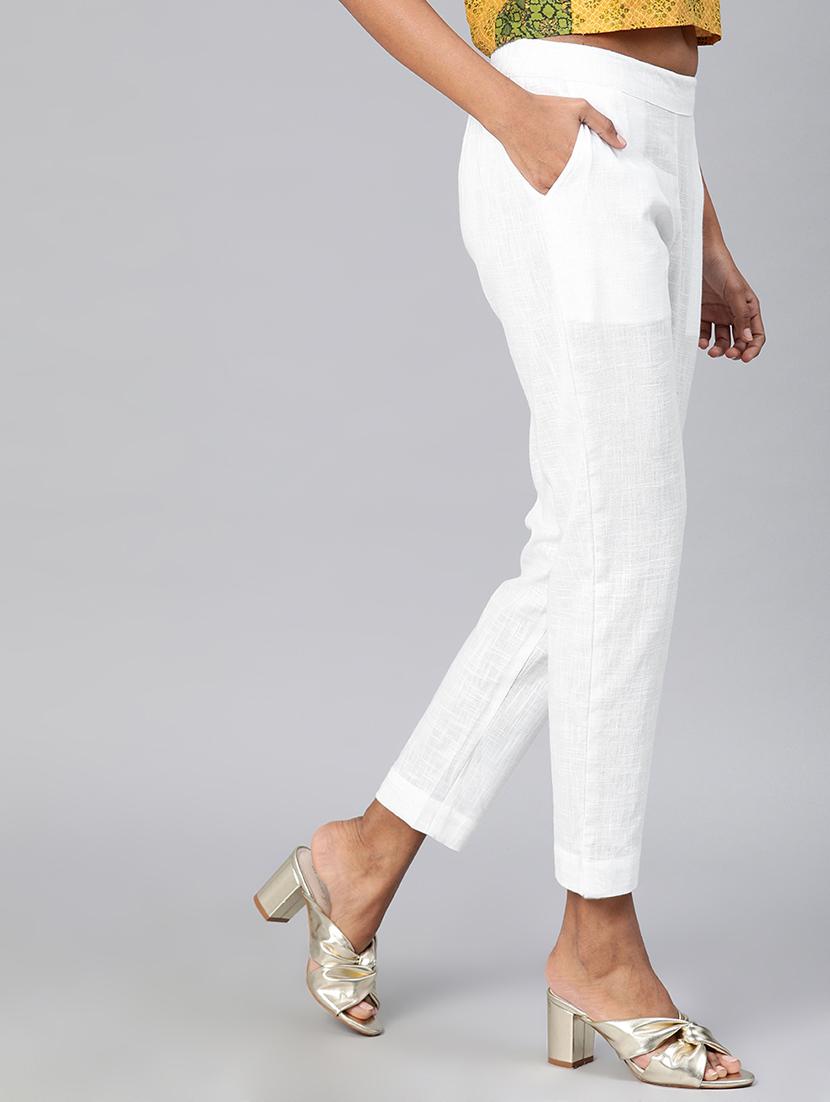 mid rise flat front trouser - 16993610 - Zoom Image - 2
