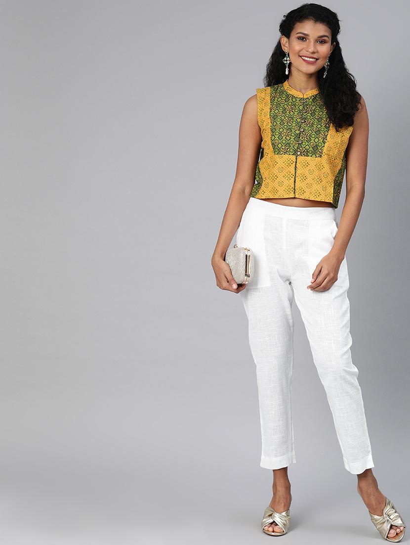 mid rise flat front trouser - 16993610 - Zoom Image - 4