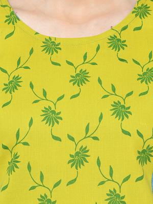 floral straight kurta - 16994202 - Standard Image - 4