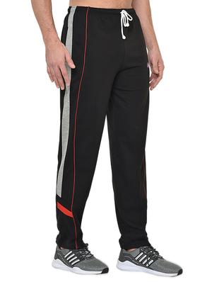 black side striped full length track pant - 16994948 - Standard Image - 2