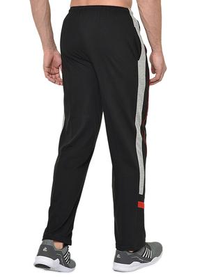 black side striped full length track pant - 16994948 - Standard Image - 3