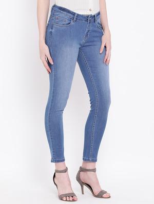 mid rise stone washed jeans - 16995078 - Standard Image - 2