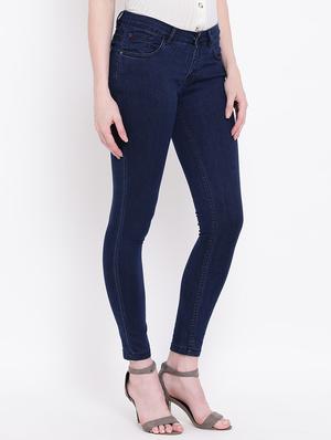 mid rise solid jeans - 16995079 - Standard Image - 2