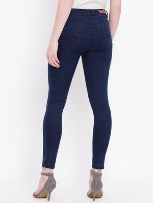 mid rise solid jeans - 16995079 - Standard Image - 3