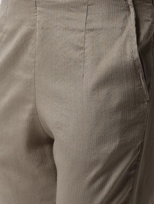 mid rise cigarette pants trouser - 16995694 - Standard Image - 5