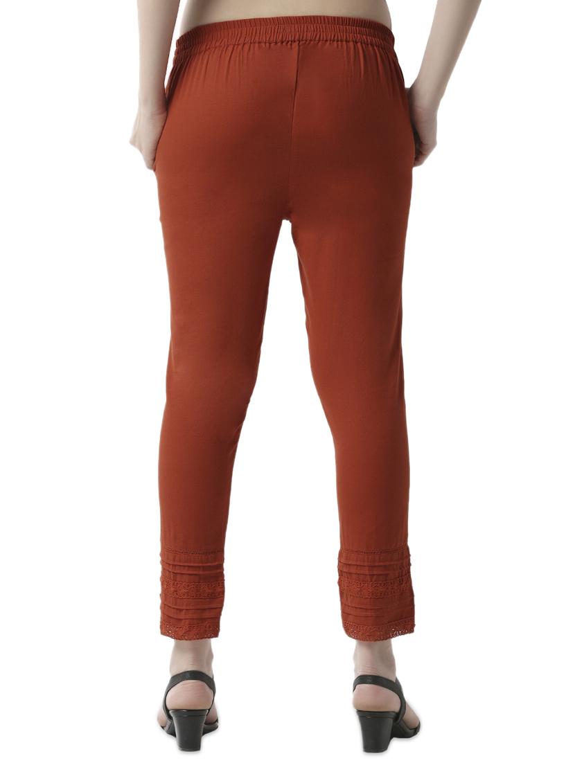 mid rise flat front trouser - 16995696 - Zoom Image - 3