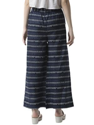 mid rise printed palazzo - 16995765 - Standard Image - 3