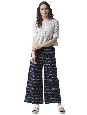 mid rise printed palazzo - 16995765 - Standard Image - 4