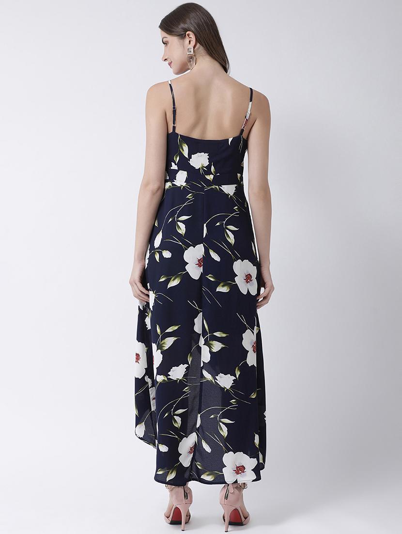 cami neck floral asymmetric dress - 16995785 - Zoom Image - 3