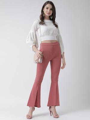 bouffant sleeves tie back top - 16995814 - Standard Image - 4