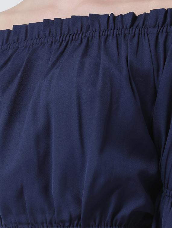 bell sleeves crop top - 16995815 - Zoom Image - 5