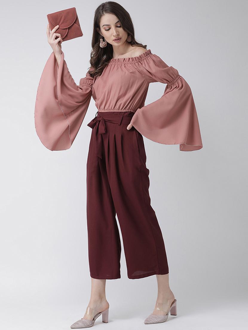 bell sleeves crop top - 16995816 - Zoom Image - 4
