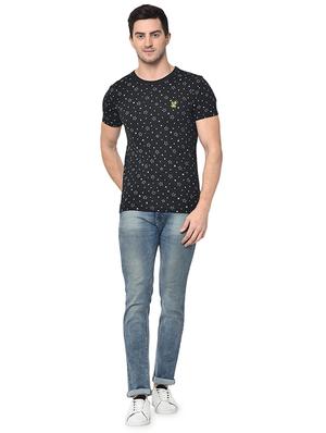 black printed t-shirt - 16995957 - Standard Image - 4