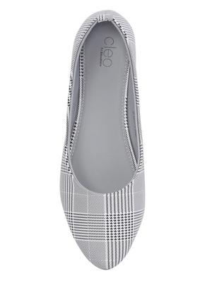 grey slip on ballerinas - 16996898 - Standard Image - 5
