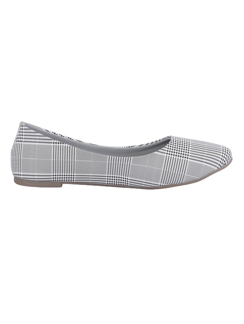 grey slip on ballerinas - 16996898 - Zoom Image - 2