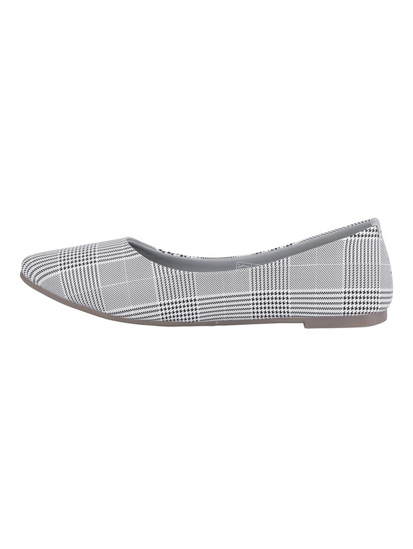 grey slip on ballerinas - 16996898 - Zoom Image - 3