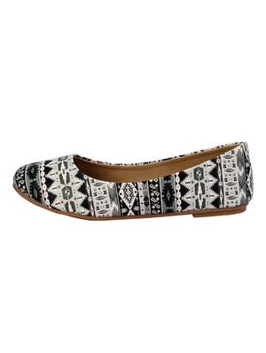 black slip on ballerinas - 16996902 - Standard Image - 3