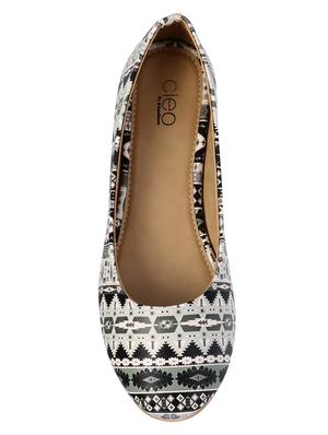 black slip on ballerinas - 16996902 - Standard Image - 5