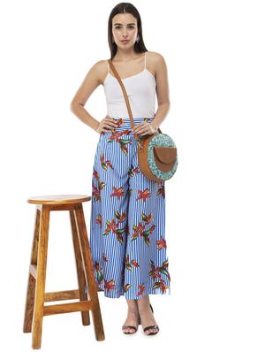 high rise striped palazzo - 16997054 - Standard Image - 4