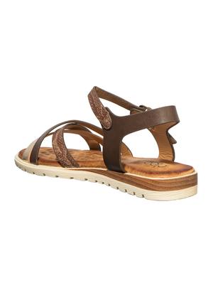 brown ankle strap sandal - 16997355 - Standard Image - 3