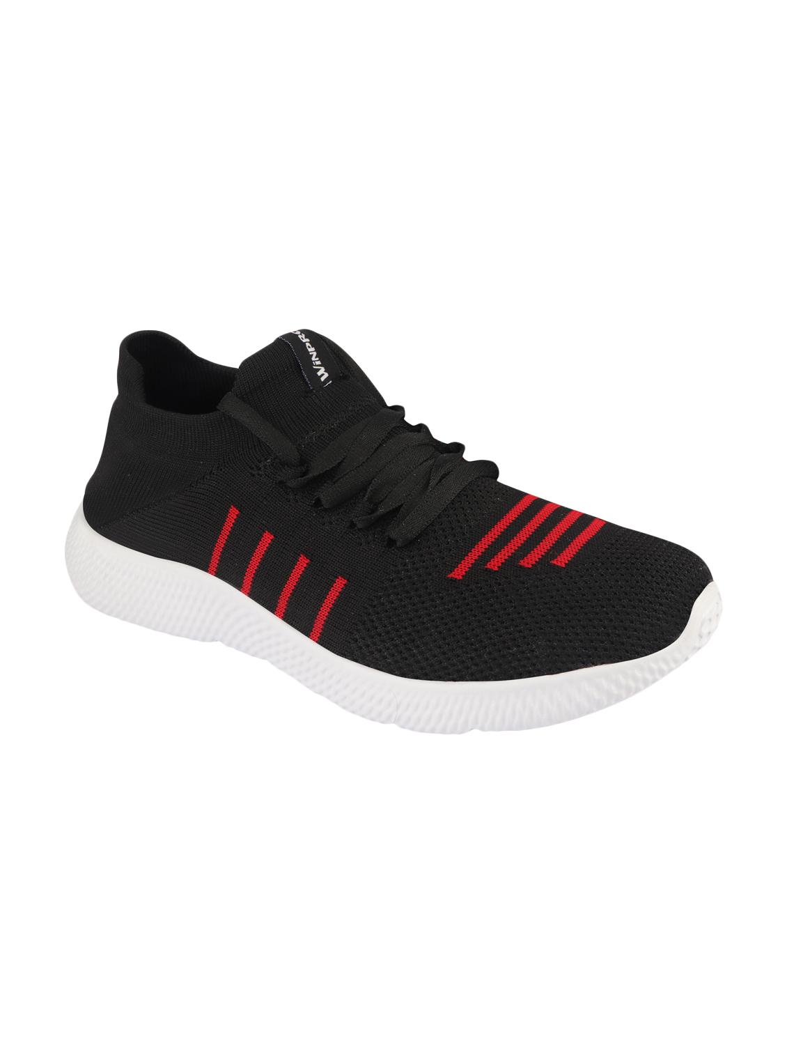 black lace up sports shoes - 16997388 - Zoom Image - 1
