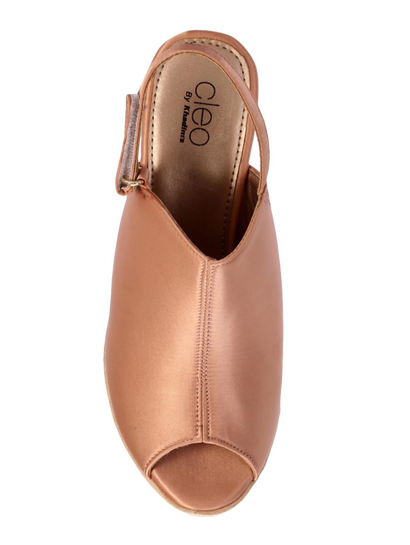 pink fabric mules sandals - 16997529 - Zoom Image - 4