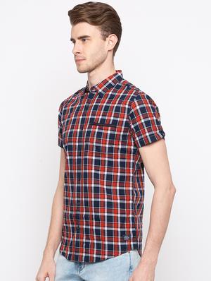 multi colored checkered casual shirt - 16997854 - Standard Image - 2