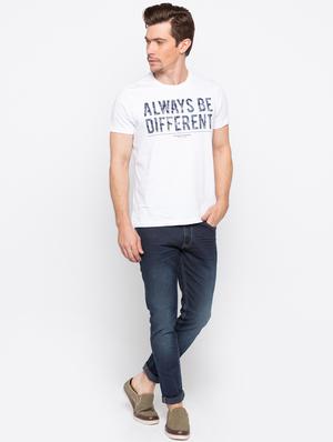 navy blue light washed denim jeans - 16998186 - Standard Image - 4