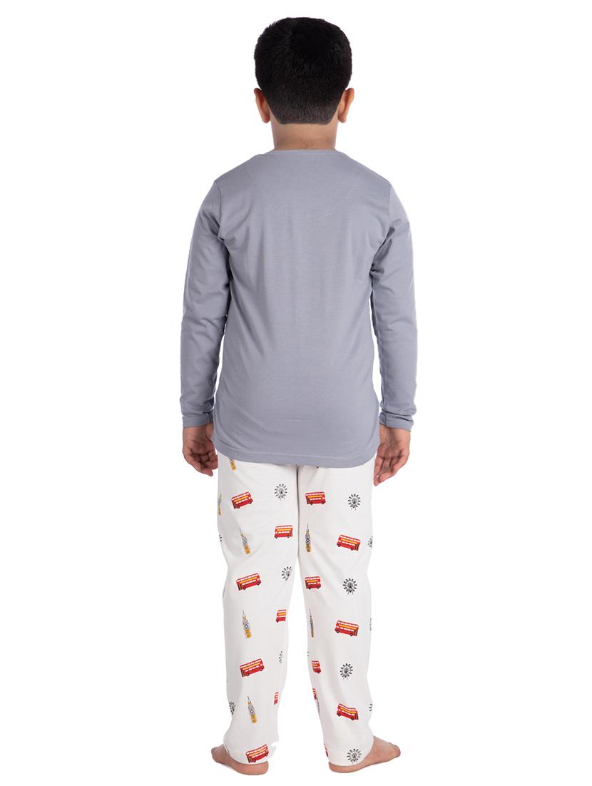 quirky print pajama set - 16998363 - Zoom Image - 2