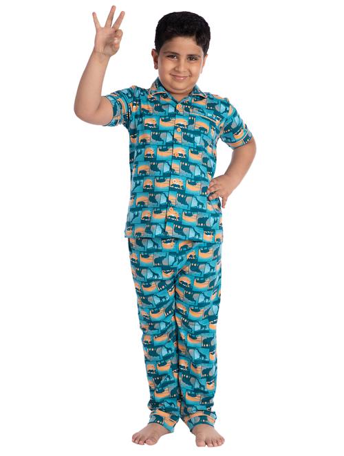 quirky print pajama set - 16998368 - Standard Image - 1