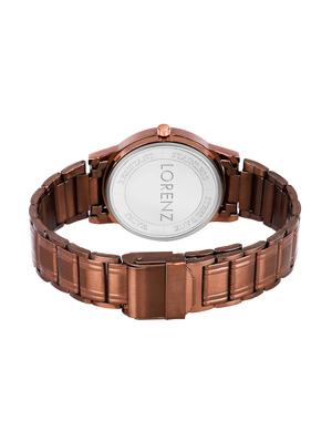 black dial bronze analog watch - 16999001 - Standard Image - 3