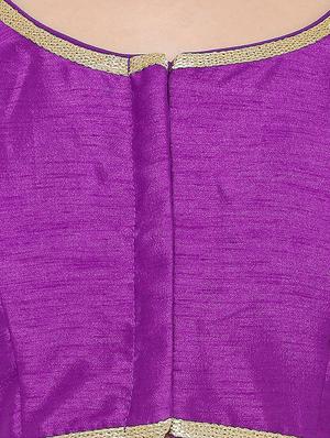 back dori solid blouse - 16999023 - Standard Image - 5