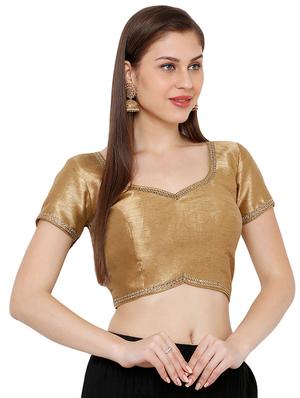 back dori solid blouse - 16999035 - Standard Image - 2