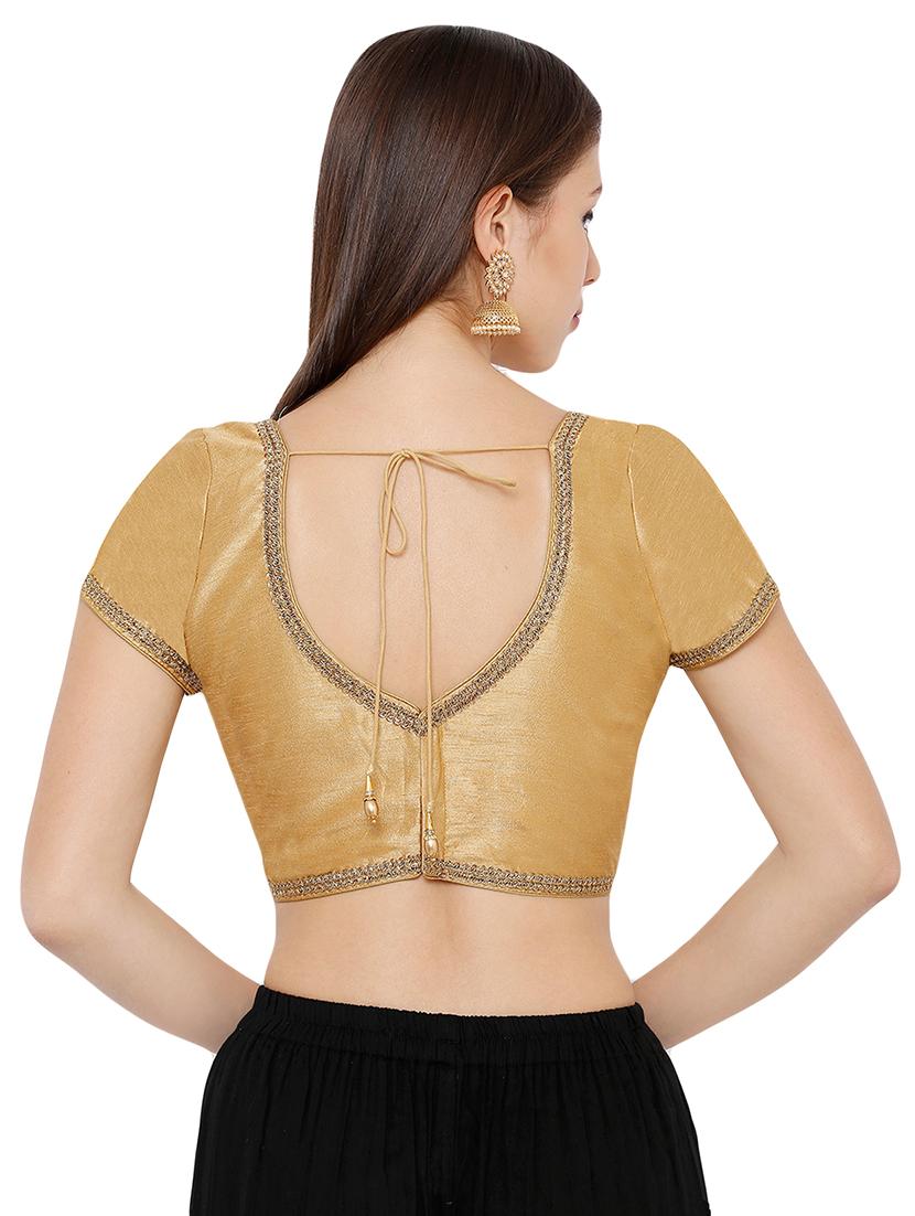back dori solid blouse - 16999036 - Zoom Image - 3