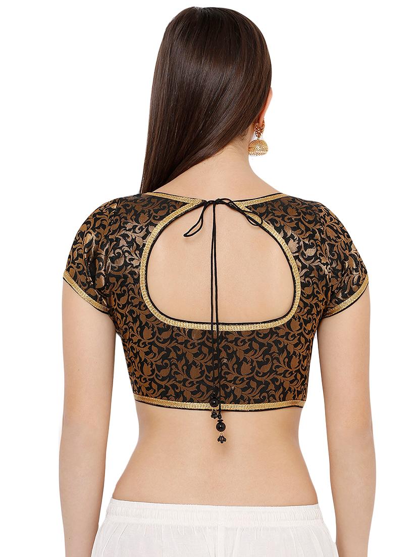 self design printed blouse - 16999041 - Zoom Image - 3