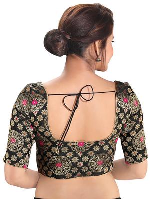 back detail embroidered blouse - 16999052 - Standard Image - 2