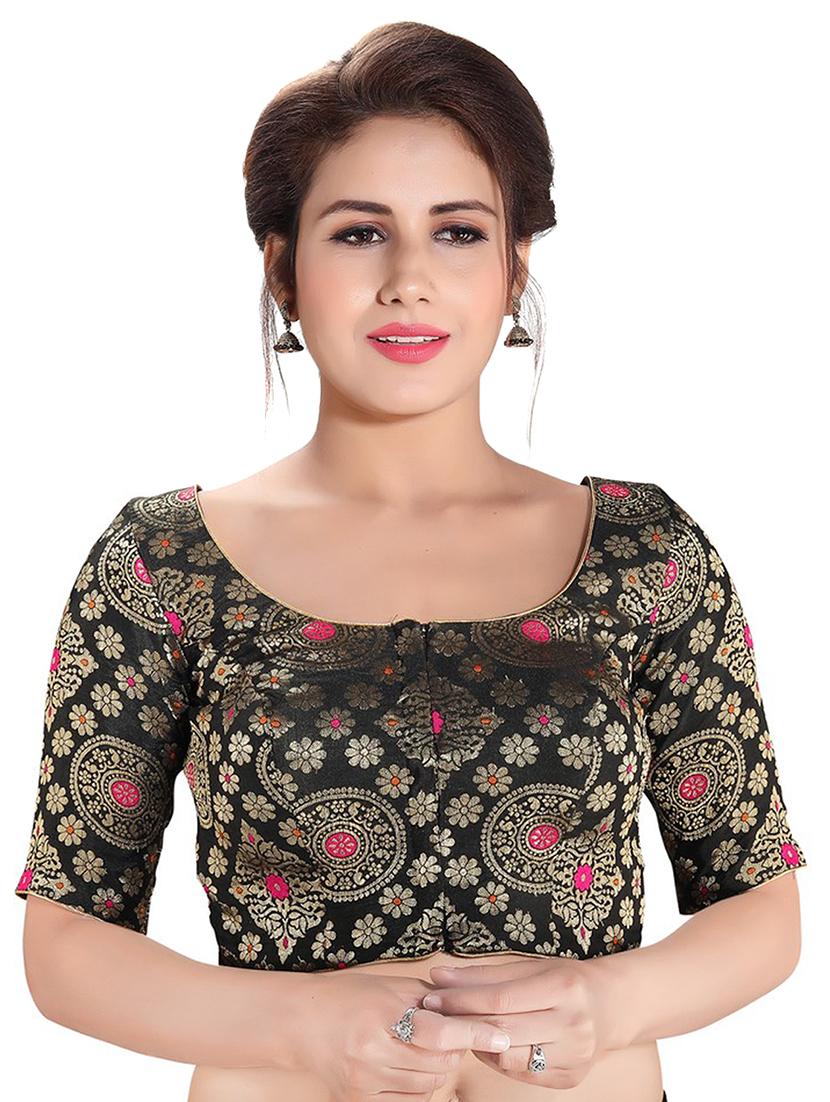 back detail embroidered blouse - 16999052 - Zoom Image - 1