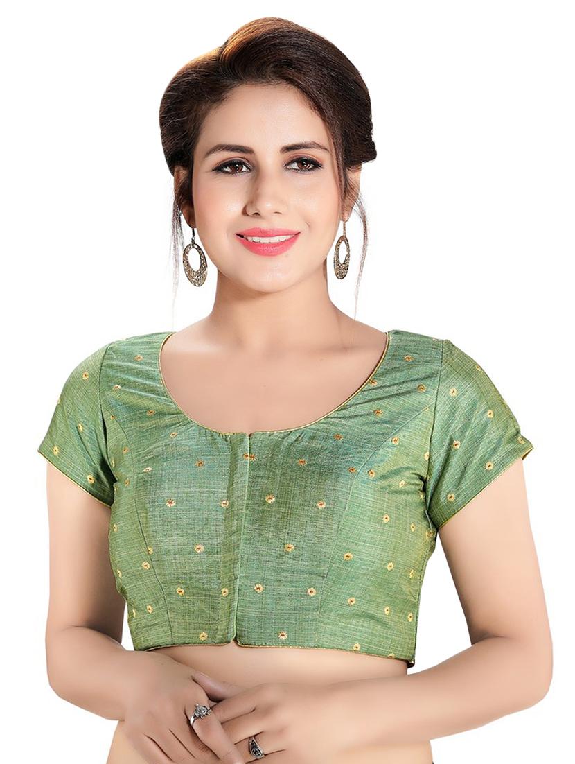 self design brocade blouse - 16999078 - Zoom Image - 1