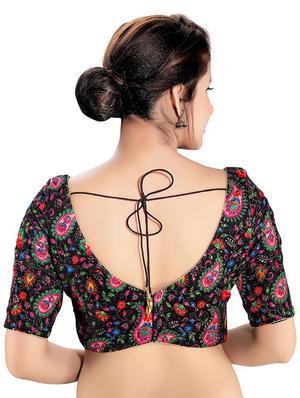 self design embroidered blouse - 16999095 - Standard Image - 2