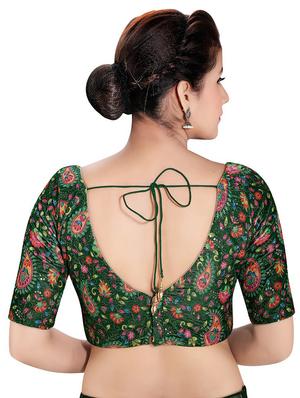 self design embroidered blouse - 16999097 - Standard Image - 2