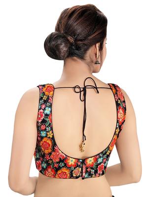 self design embroidered blouse - 16999099 - Standard Image - 2