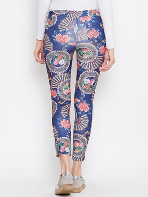 mid rise printed jegging - 16999373 - Standard Image - 3