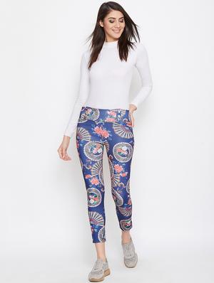 mid rise printed jegging - 16999373 - Standard Image - 4
